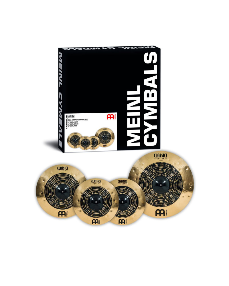 Meinl Cymbals CCDU-CS1 Classics Custom Dual Complete Cymbal Set