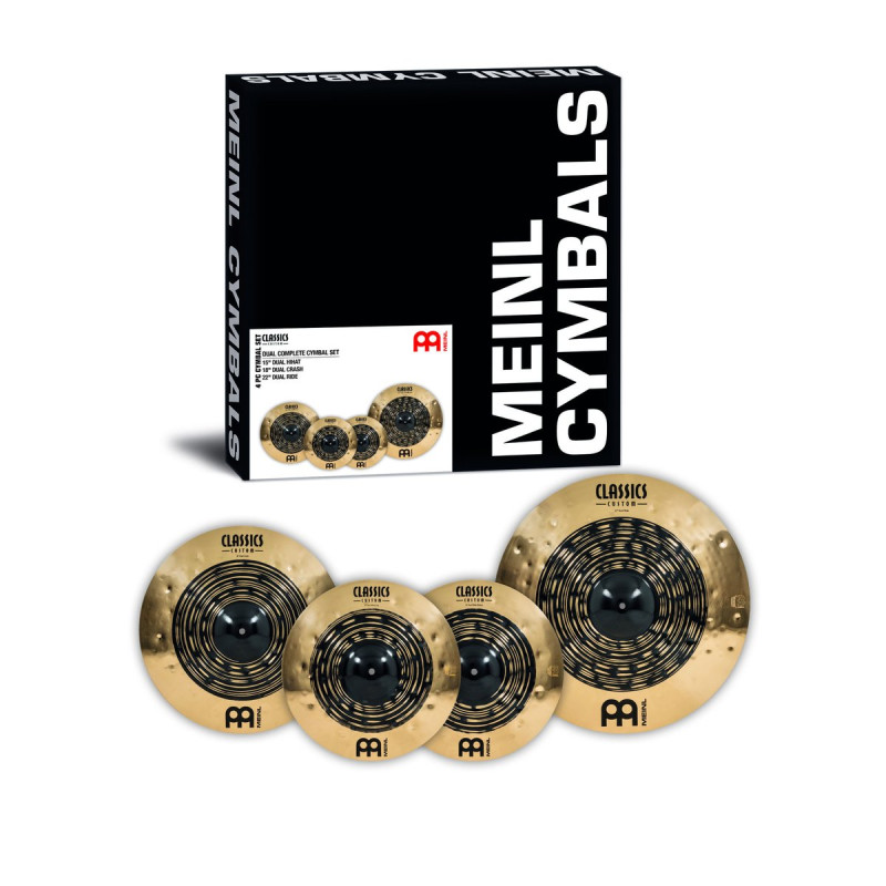 Meinl Cymbals CCDU-CS1 Classics Custom Dual Complete Cymbal Set