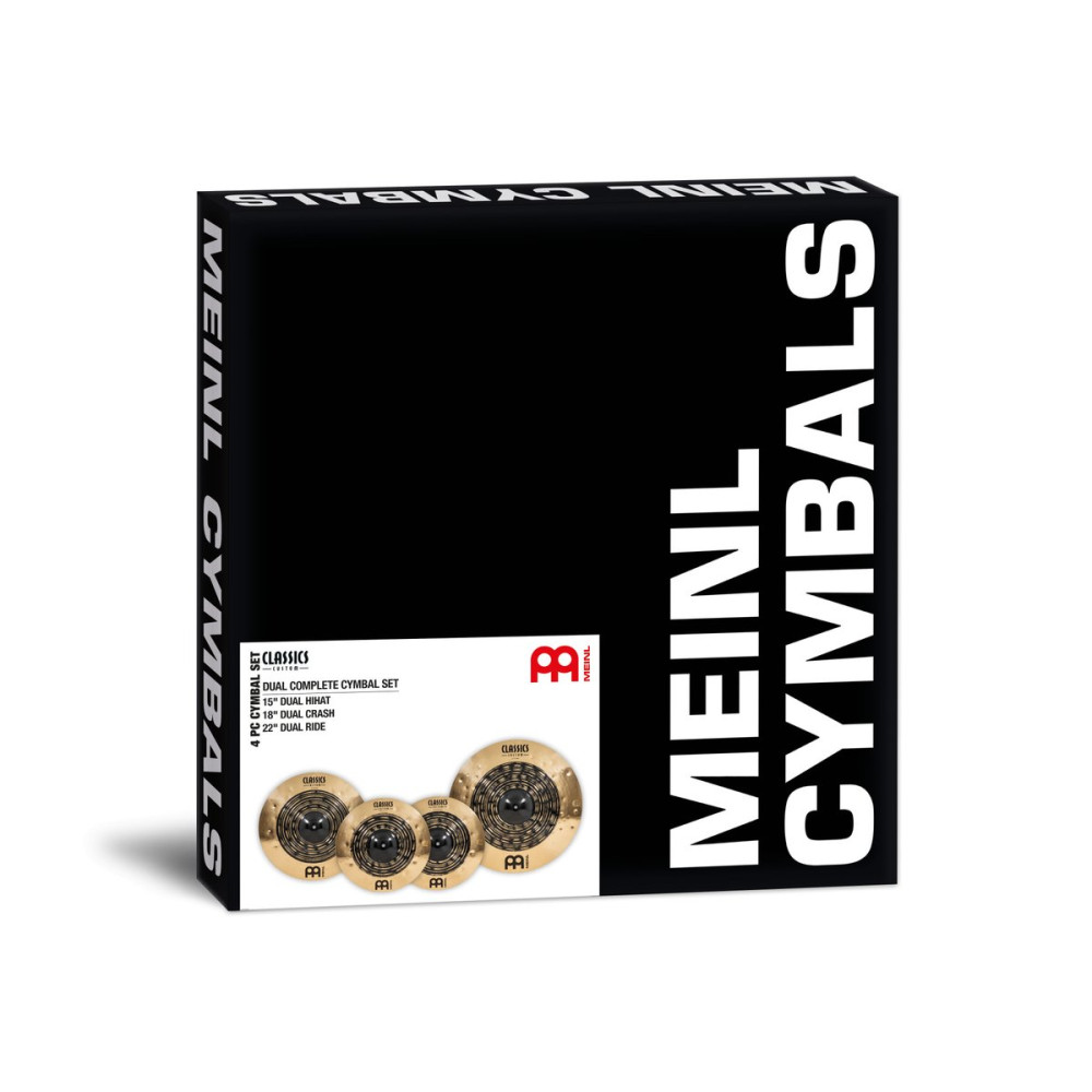 Meinl Cymbals CCDU-CS1 Classics Custom Dual Complete Cymbal Set
