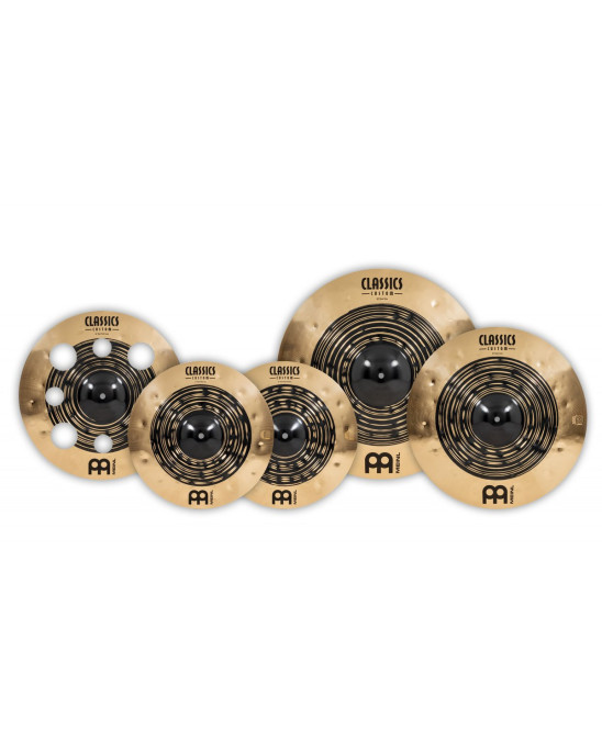 Meinl Cymbals CCDU4680 Classics Custom Dual Expanded Cymbal Set - 14