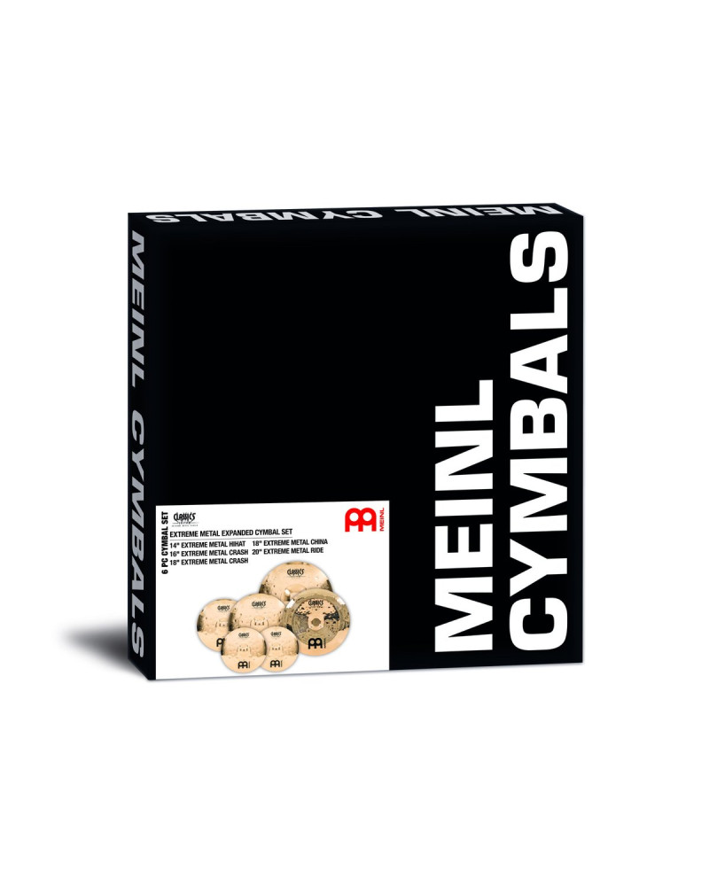Meinl Cymbals CCEM-CS1 Classics Custom Extreme Metal Expanded Cymbal Set