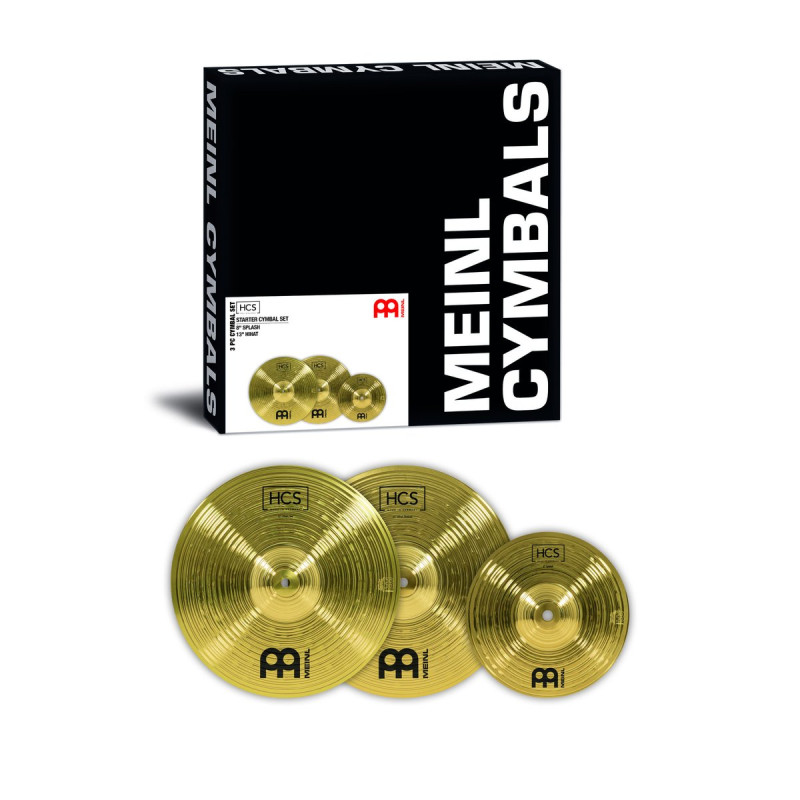 Meinl Cymbals HCS-CS1 HCS Starter Cymbal Set