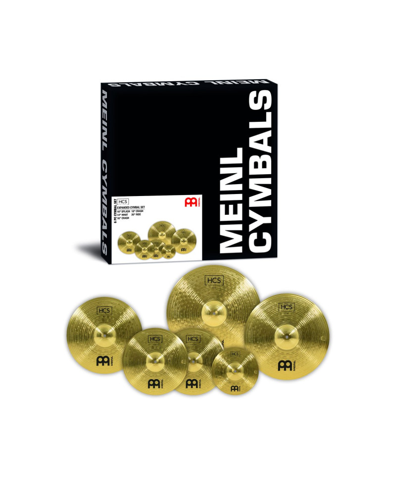 Meinl Cymbals HCS-CS2 HCS Expanded Cymbal Set
