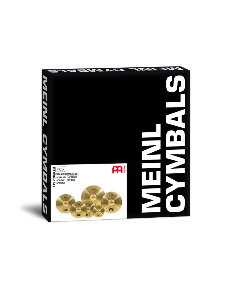 Meinl Cymbals HCS-CS2 HCS Expanded Cymbal Set