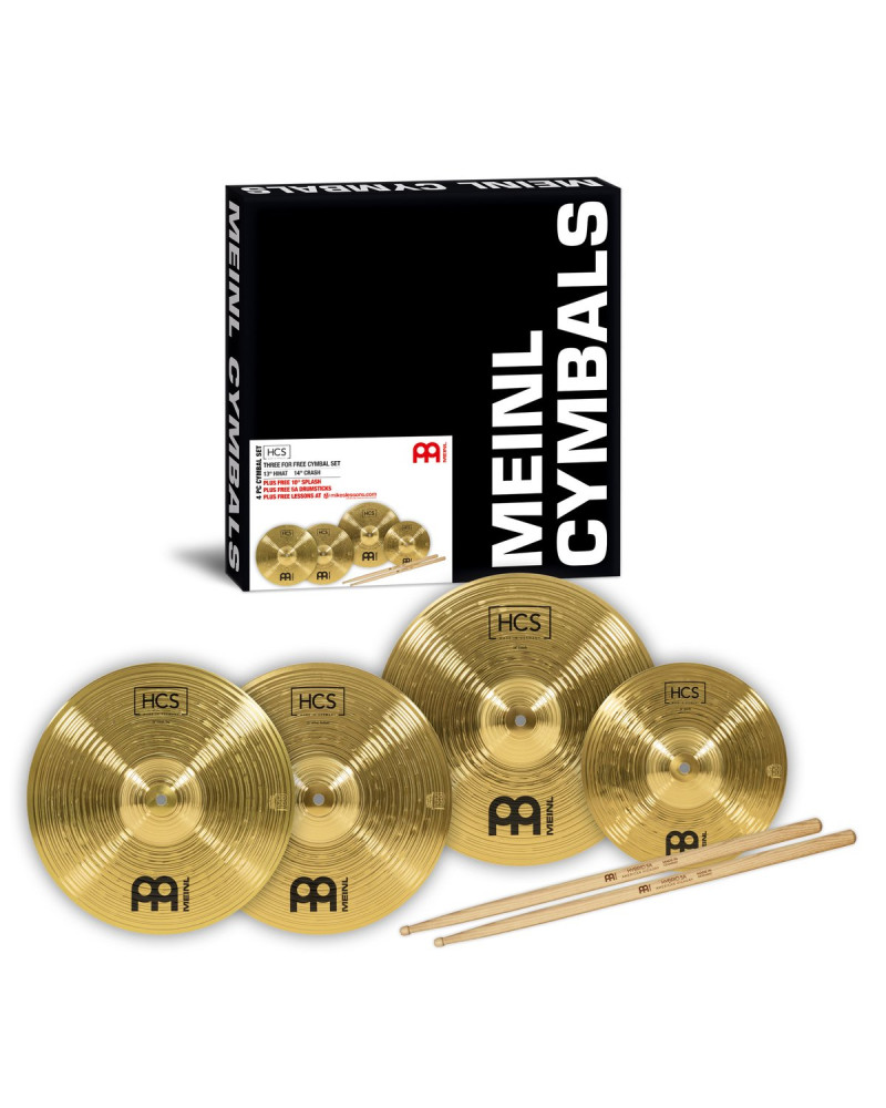 Meinl Cymbals HCS1314+10S HCS Bonus Pack with 13