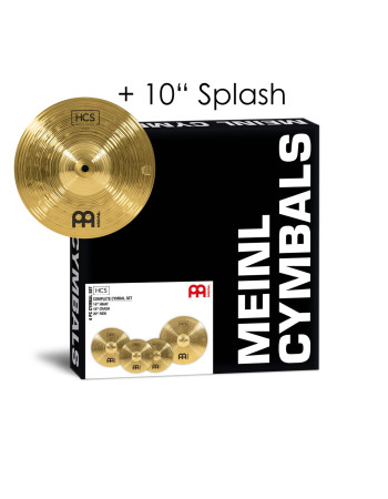 Meinl Cymbals HCS141620+10 HCS Complete Cymbal Set-Up - 14