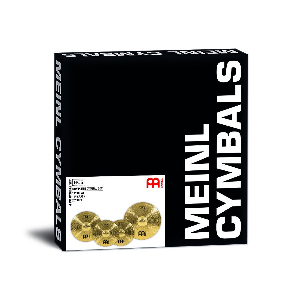 Meinl Cymbals HCS141620 HCS Complete Cymbal Set - 14