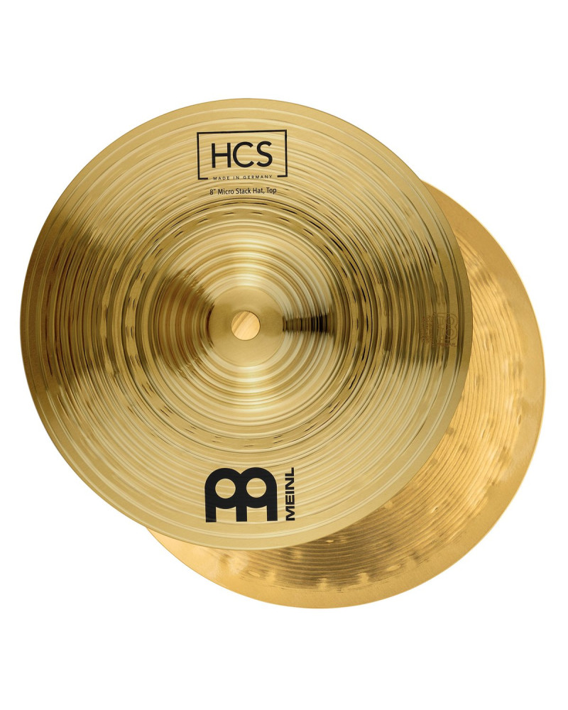 Meinl Cymbals HCS8H HCS Micro Stack Hats - 8
