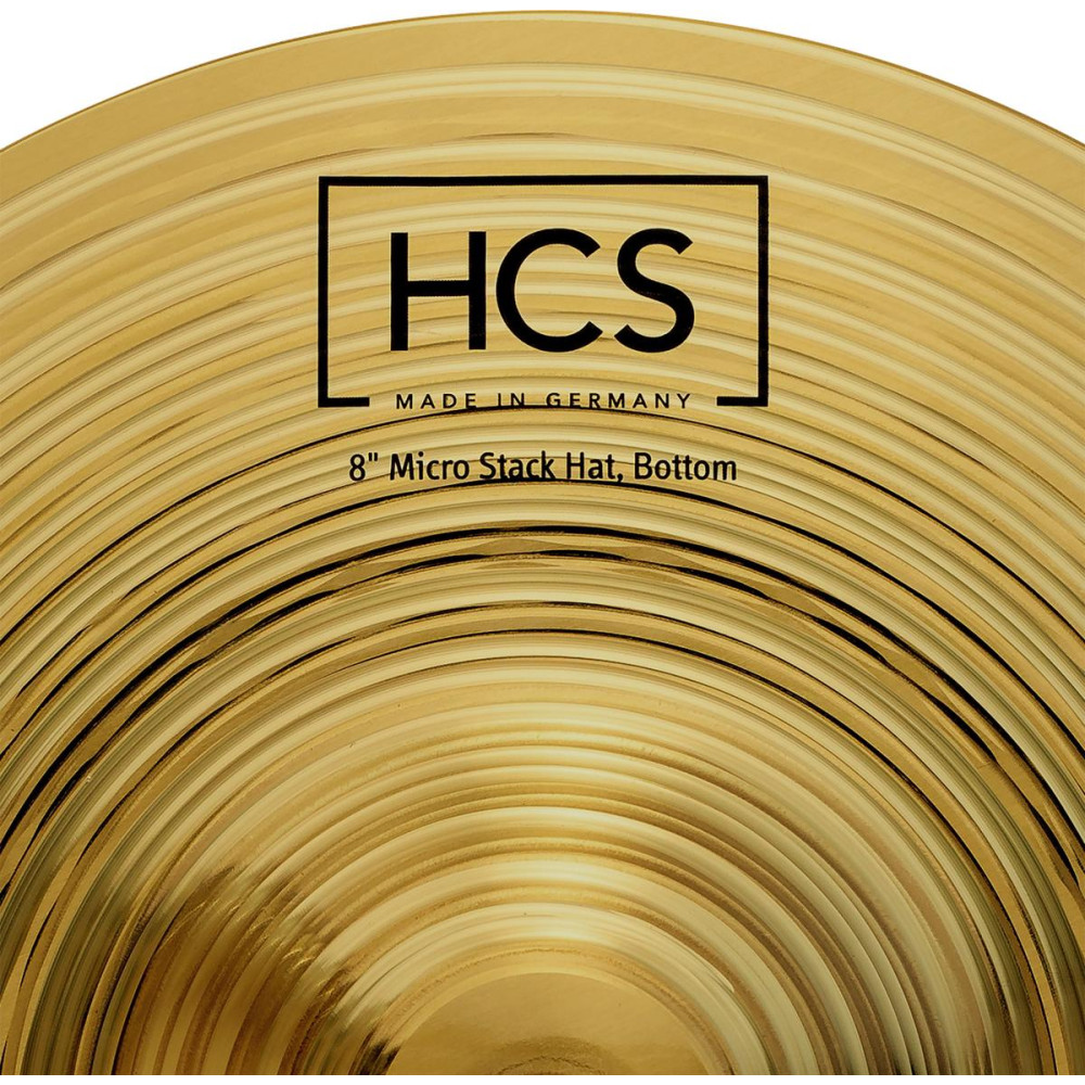 Meinl Cymbals HCS8H HCS Micro Stack Hats - 8
