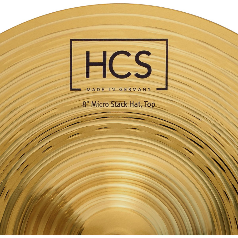 Meinl Cymbals HCS8H HCS Micro Stack Hats - 8