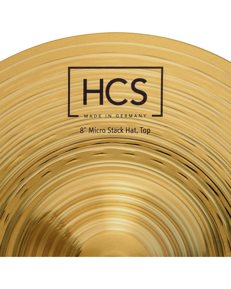 Meinl Cymbals HCS8H HCS Micro Stack Hats - 8
