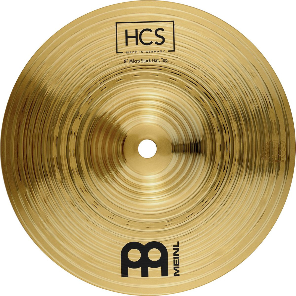Meinl Cymbals HCS8H HCS Micro Stack Hats - 8