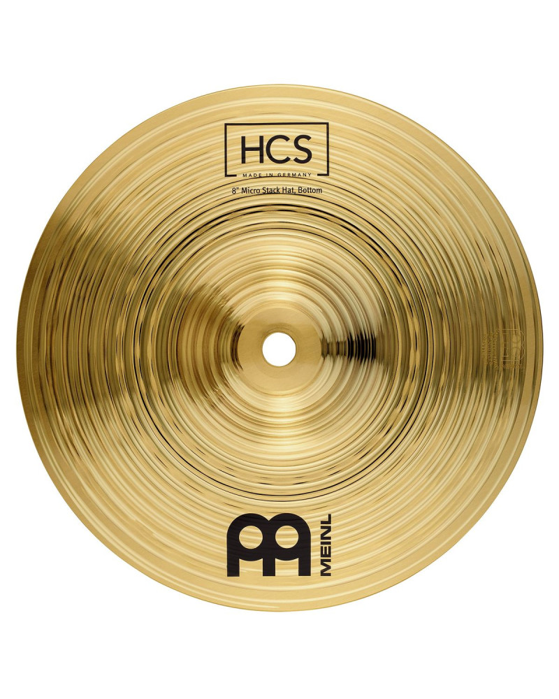 Meinl Cymbals HCS8H HCS Micro Stack Hats - 8