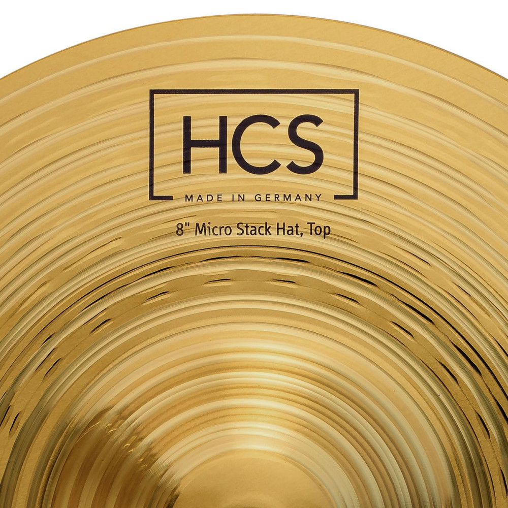 Meinl Cymbals HCS8H HCS Micro Stack Hats - 8