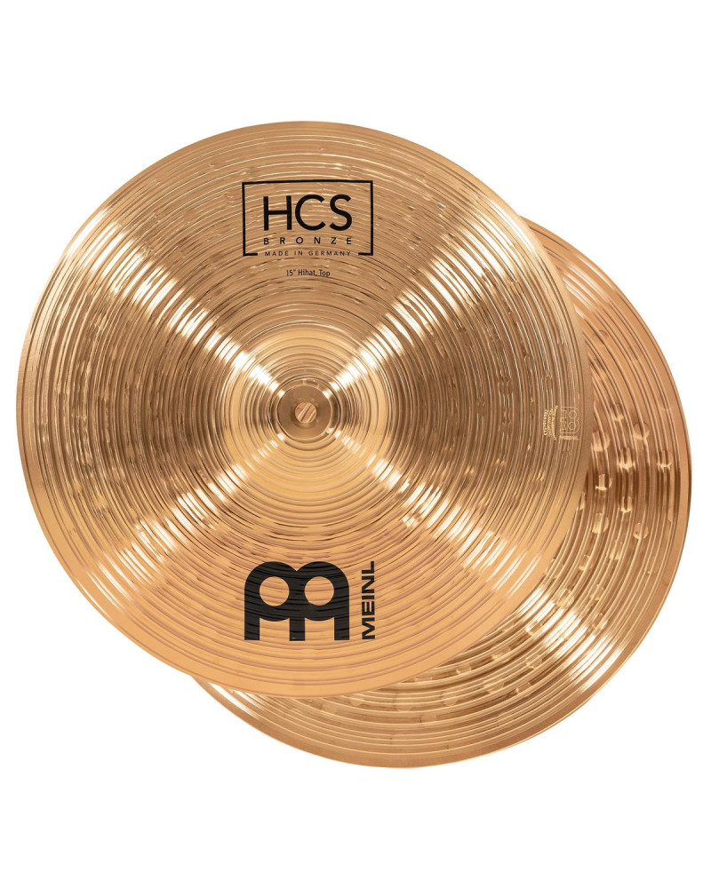 Meinl Cymbals HCSB15H HCS Bronze Hihat - 15