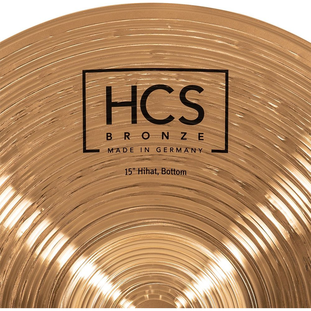Meinl Cymbals HCSB15H HCS Bronze Hihat - 15