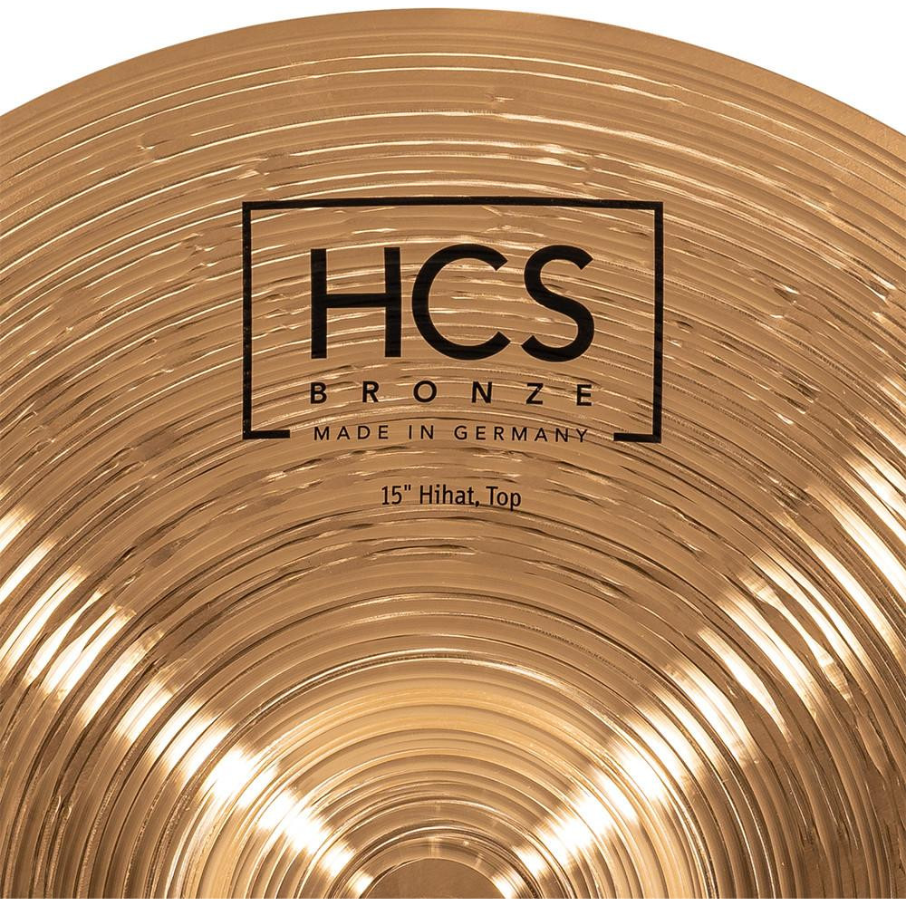 Meinl Cymbals HCSB15H HCS Bronze Hihat - 15