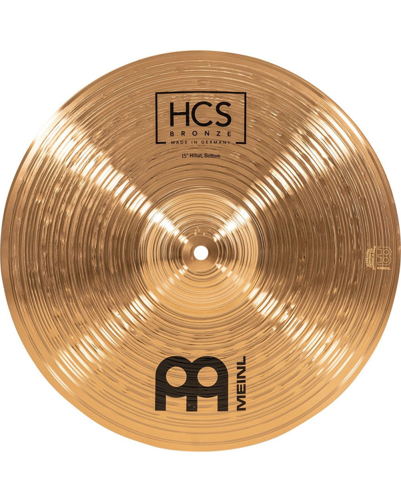 Meinl Cymbals HCSB15H HCS Bronze Hihat - 15
