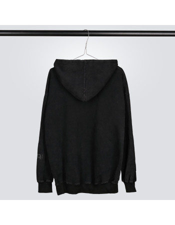 Meinl Cymbals M-HOOD-WB-M Oversized Hoodie Vintage Logo Denim Gray - Size M