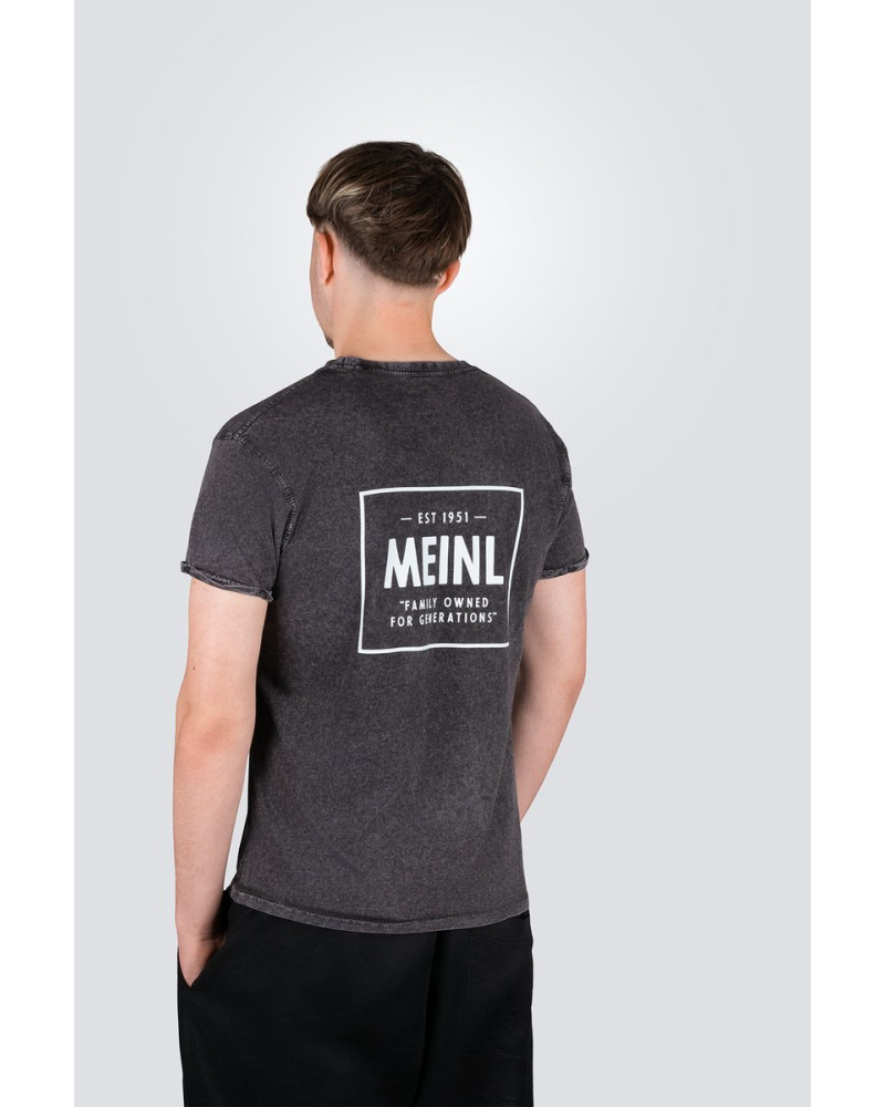 Meinl Cymbals M-VIN-WB-M T-Shirt Vintage Logo Denim Gray - Size M