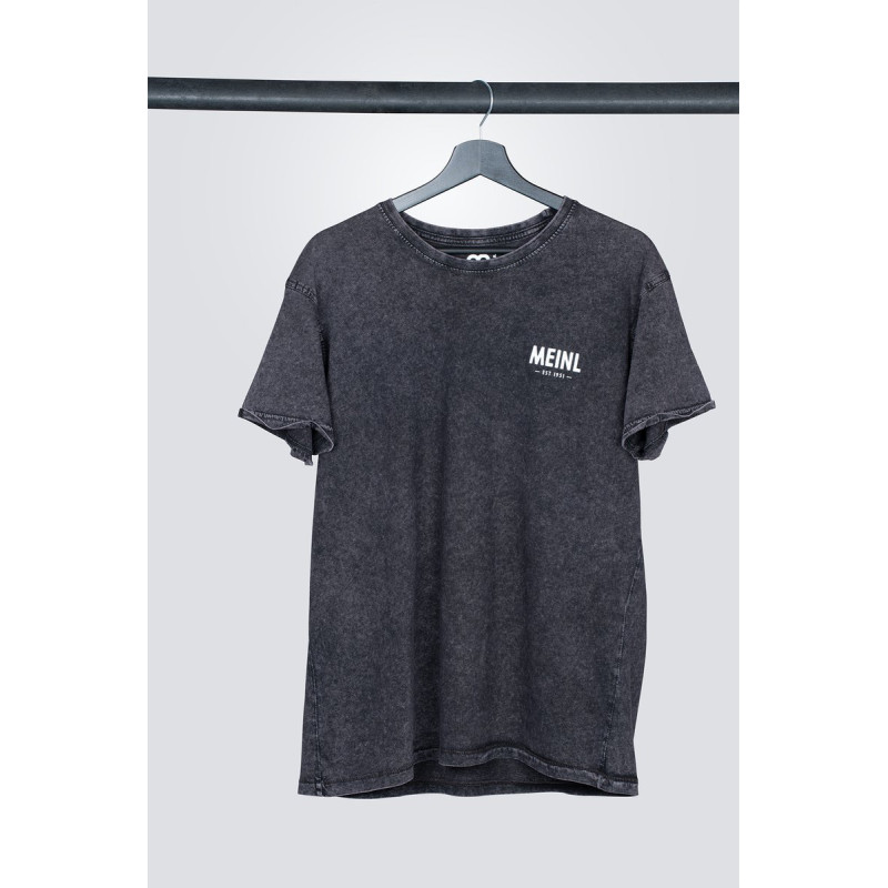 Meinl Cymbals M-VIN-WB-S T-Shirt Vintage Logo Denim Gray - Size S