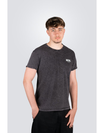 Meinl Cymbals M-VIN-WB-S T-Shirt Vintage Logo Denim Gray - Size S