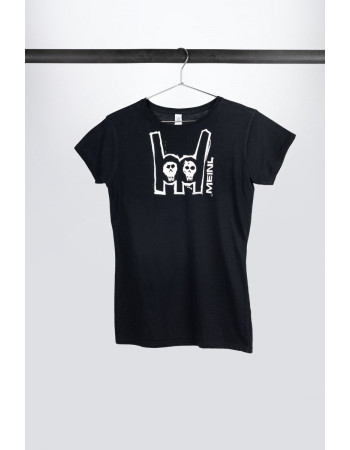 Meinl Cymbals M36-XL Metal-Fork Girls T-Shirt - XL