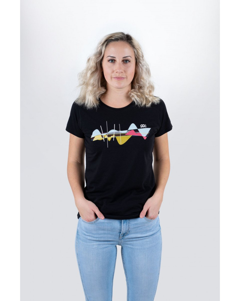 Meinl Cymbals M92-BK-S-GIRL MEINL Ladies T-Shirt designed by Anika Nilles