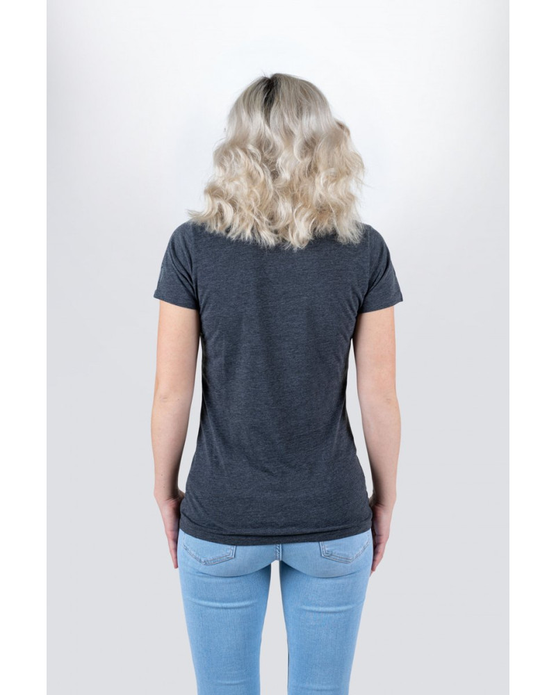 Meinl Cymbals M92-GM-L-GIRL MEINL Ladies T-Shirt designed by Anika Nilles - Size L Grey