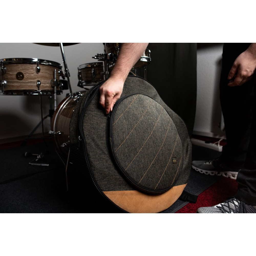 Meinl Cymbals MCCB22MO Classic Woven Cymbal Bag - 22” Mocha Tweed
