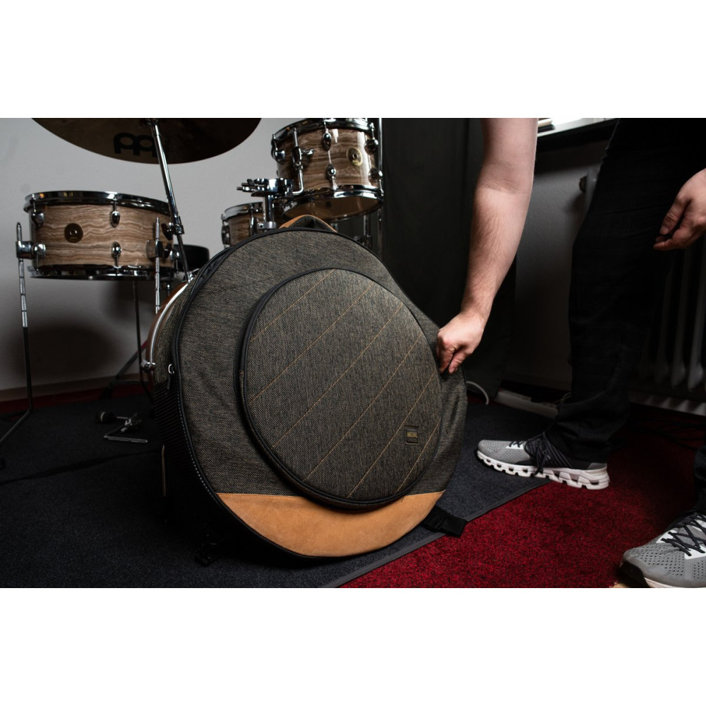 Meinl Cymbals MCCB22MO Classic Woven Cymbal Bag - 22” Mocha Tweed