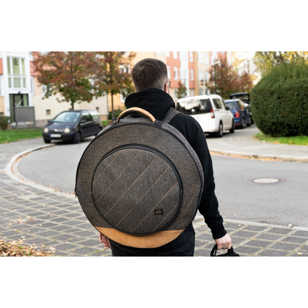 Meinl Cymbals MCCB22MO Classic Woven Cymbal Bag - 22” Mocha Tweed