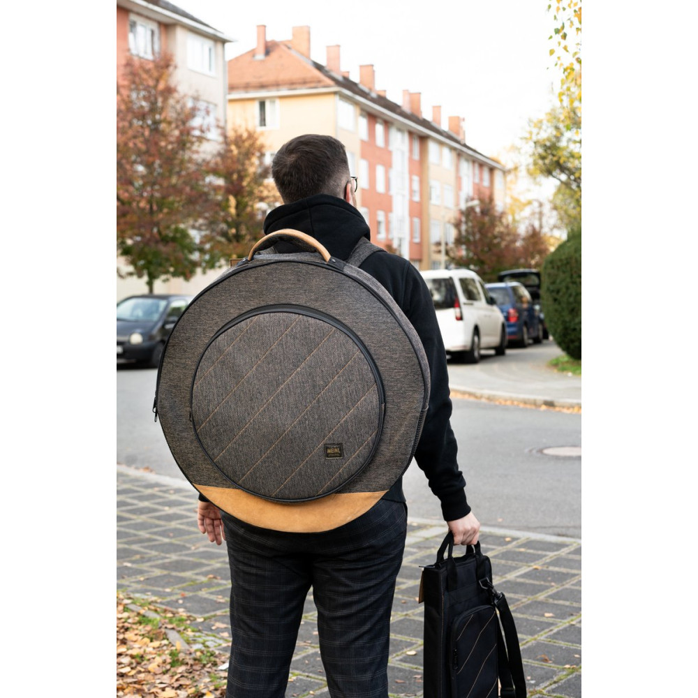 Meinl Cymbals MCCB22MO Classic Woven Cymbal Bag - 22” Mocha Tweed
