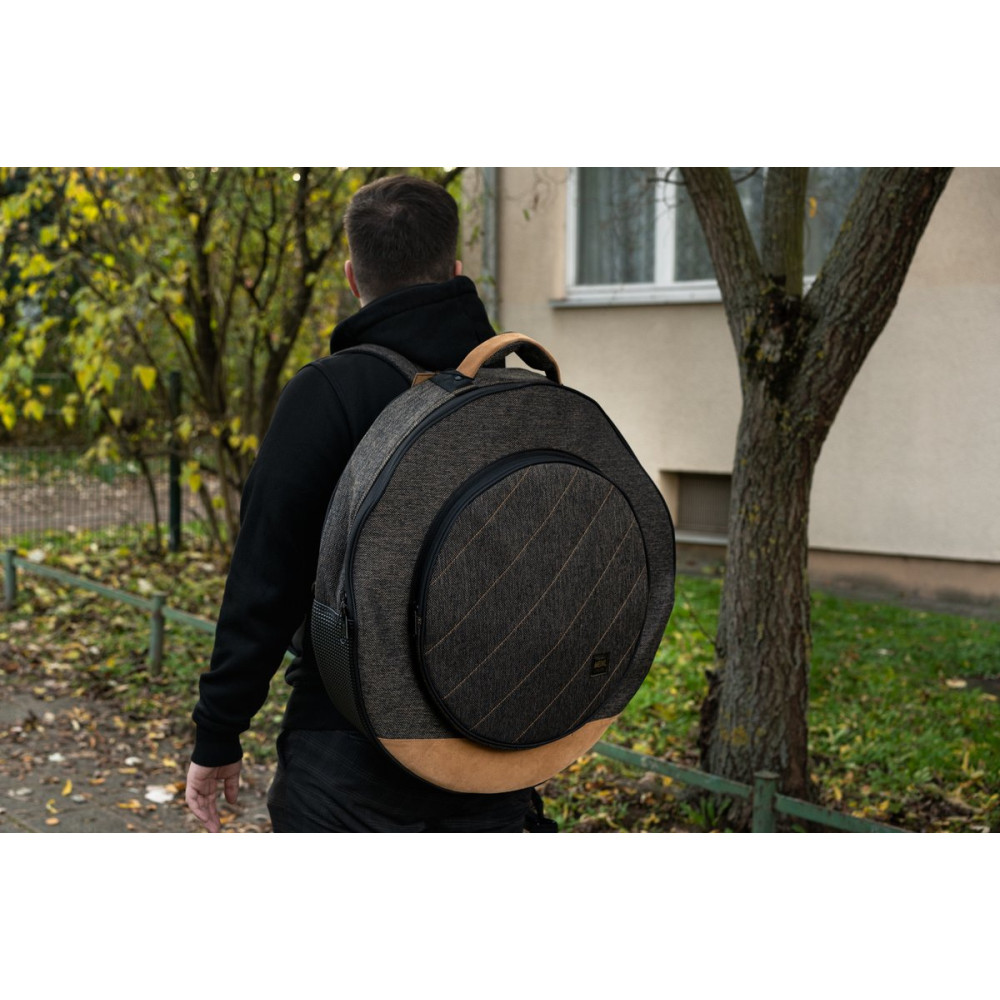 Meinl Cymbals MCCB22MO Classic Woven Cymbal Bag - 22” Mocha Tweed