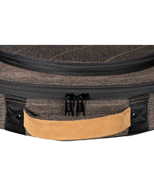 Meinl Cymbals MCCB22MO Classic Woven Cymbal Bag - 22” Mocha Tweed
