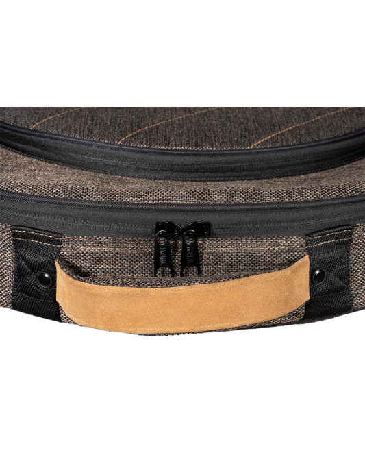 Meinl Cymbals MCCB22MO Classic Woven Cymbal Bag - 22” Mocha Tweed