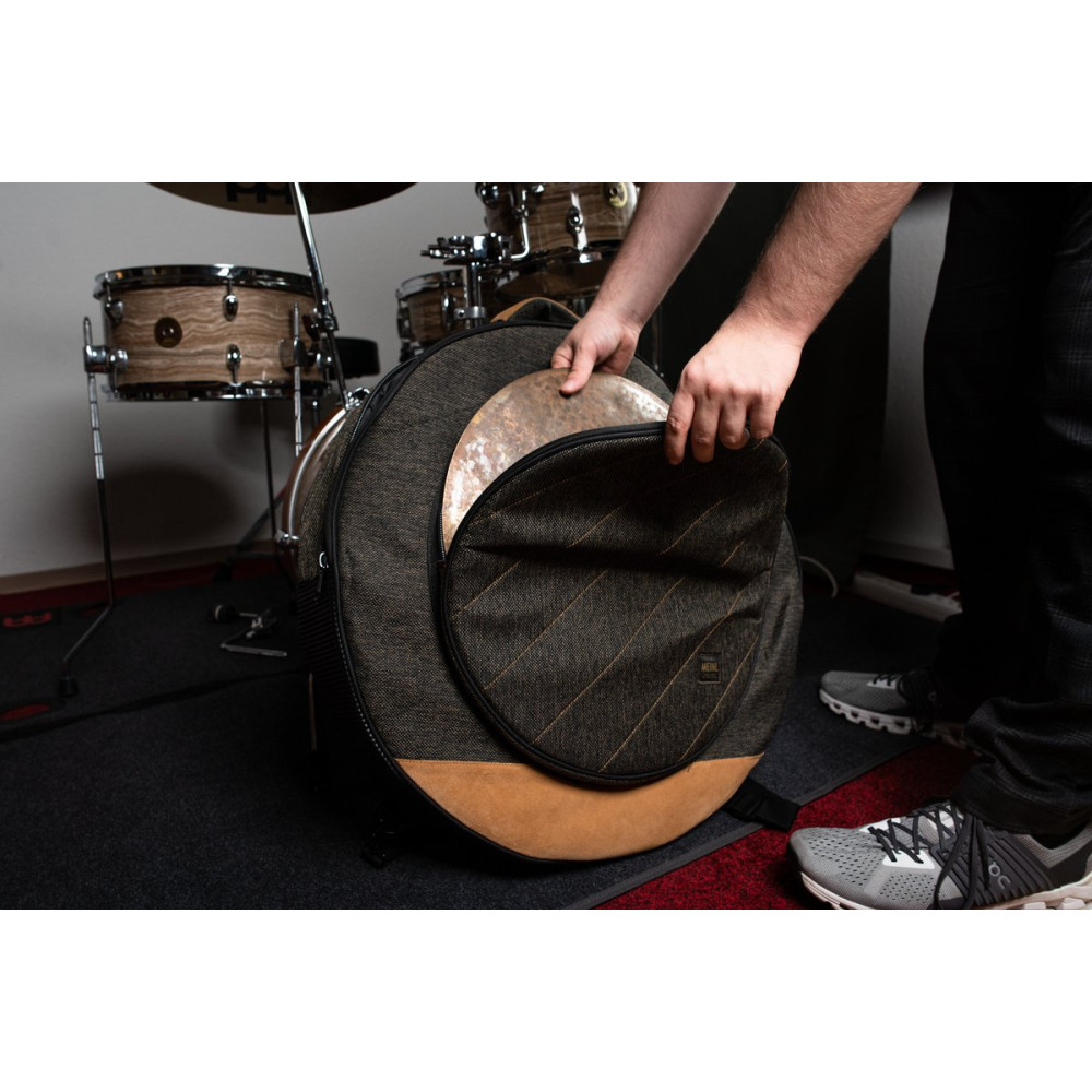 Meinl Cymbals MCCB22MO Classic Woven Cymbal Bag - 22” Mocha Tweed