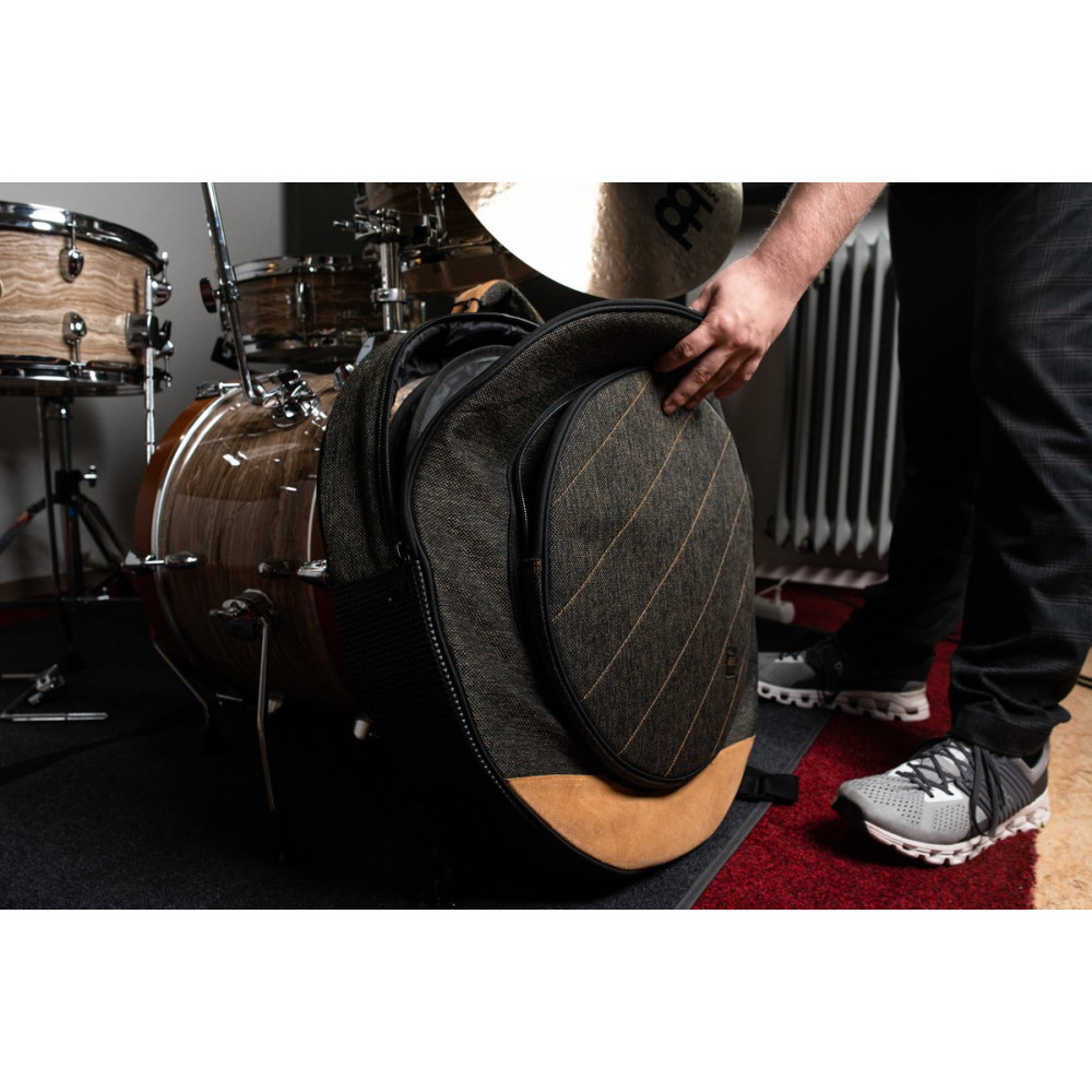 Meinl Cymbals MCCB22MO Classic Woven Cymbal Bag - 22” Mocha Tweed