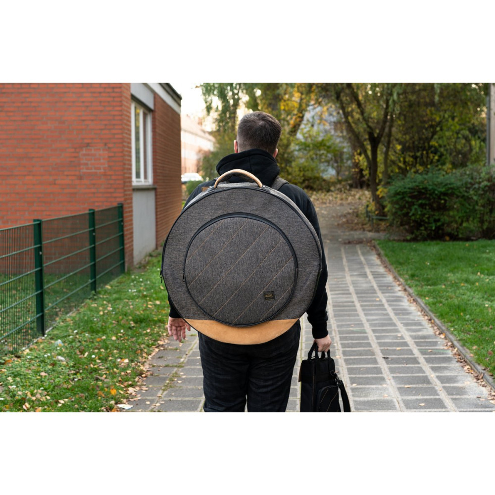 Meinl Cymbals MCCB22MO Classic Woven Cymbal Bag - 22” Mocha Tweed