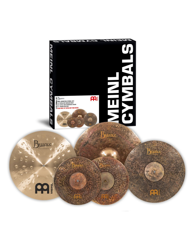 Meinl Cymbals MJ401+18 Cymbalset Byzance Mike Johnston Set