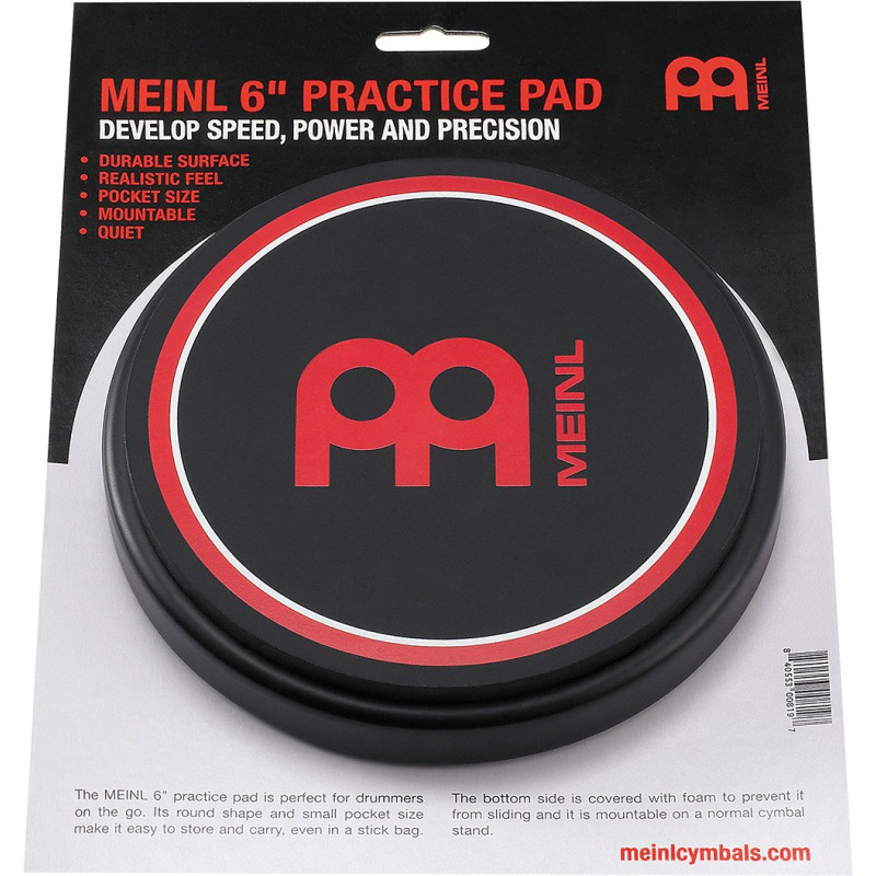Meinl Cymbals MPP-6 Practice Pad - 6