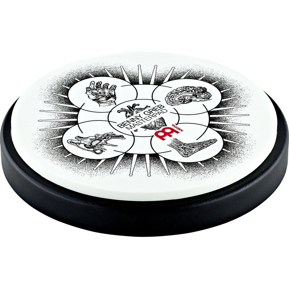 Meinl Cymbals MPP-6-BG Benny Greb Signature Practice Pad - 6