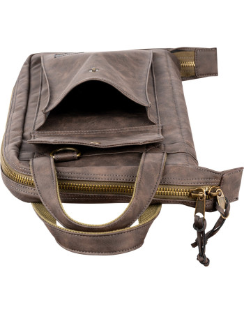 Meinl Cymbals MVHSDB Vintage Hyde Stick Bag - Dark Brown