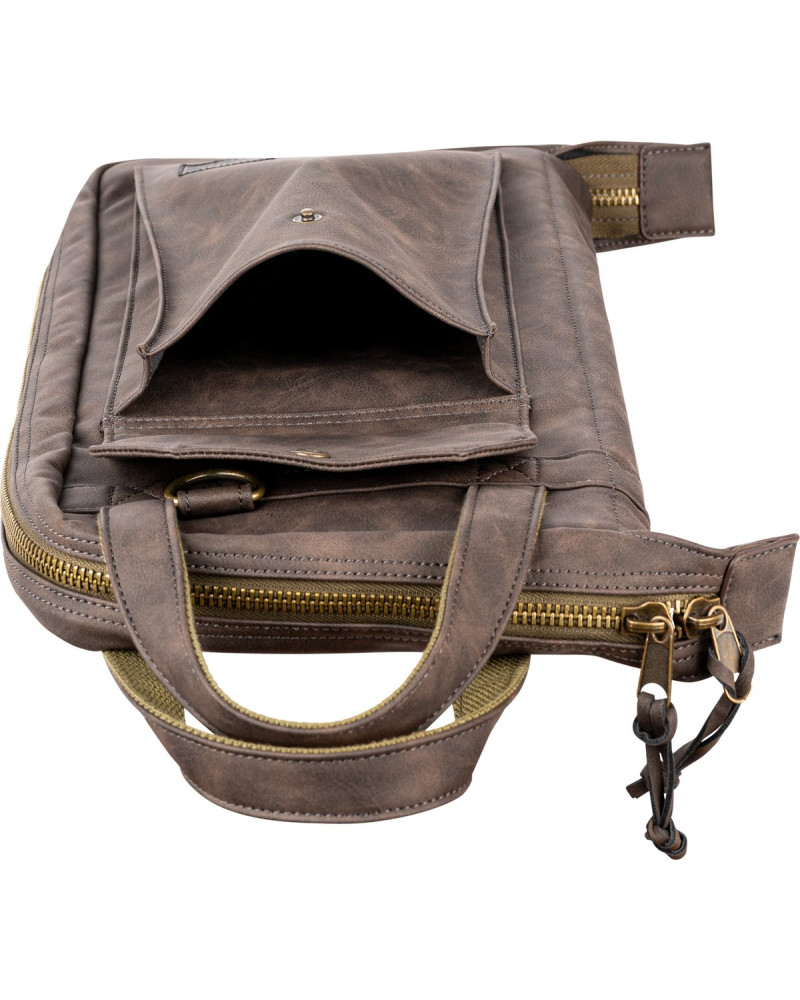 Meinl Cymbals MVHSDB Vintage Hyde Stick Bag - Dark Brown