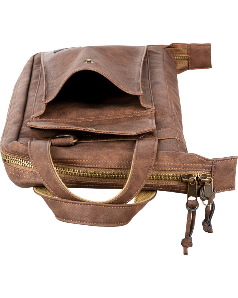 Meinl Cymbals MVHSLB Vintage Hyde Stick Bag - Light Brown