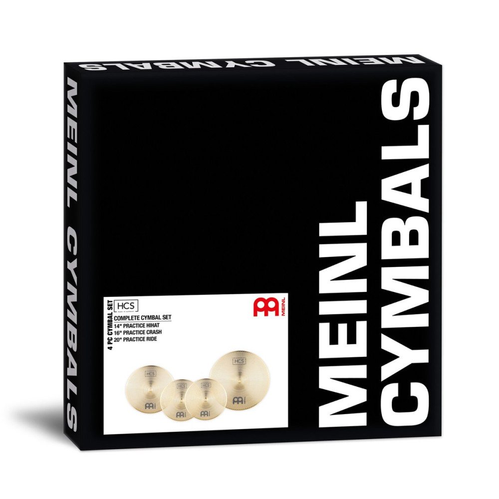 Meinl Cymbals P-HCS141620 HCS Practice Cymbal Set - 14