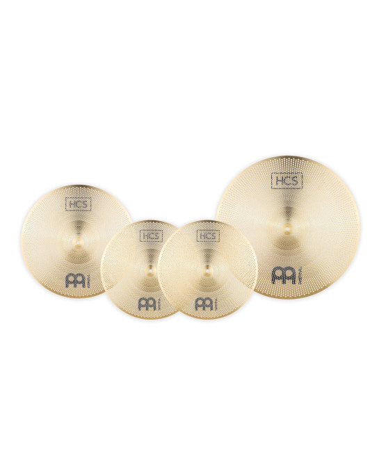 Meinl Cymbals P-HCS141620 HCS Practice Cymbal Set - 14