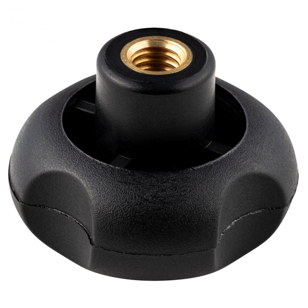 Meinl Cymbals P1142 fastening nut in black for cymbal case - M8 thread