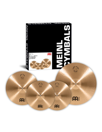 Meinl Cymbals PA141620 Pure Alloy Cymbal Set - 14” / 16” / 20”