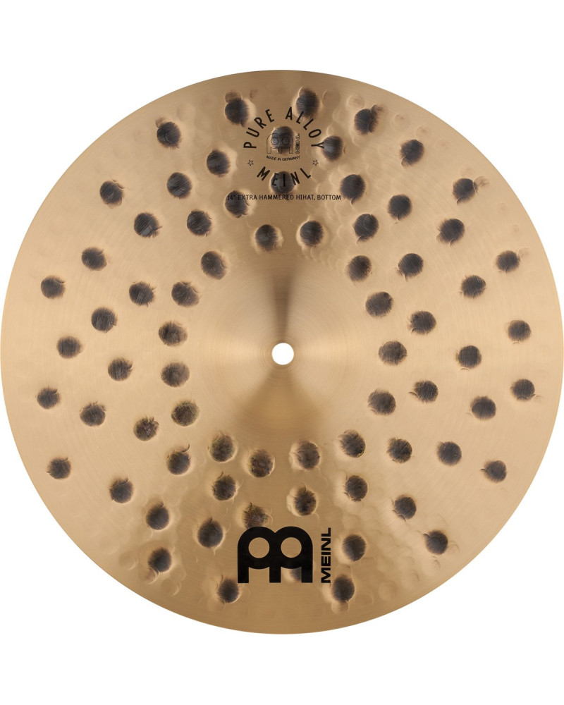 Meinl Cymbals PA14EHH Pure Alloy Extra Hammered Hihat - 14